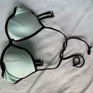 push up triangle bikini top